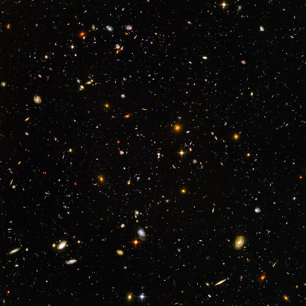 Hubble Ultra-Deep Field (HUDF) image